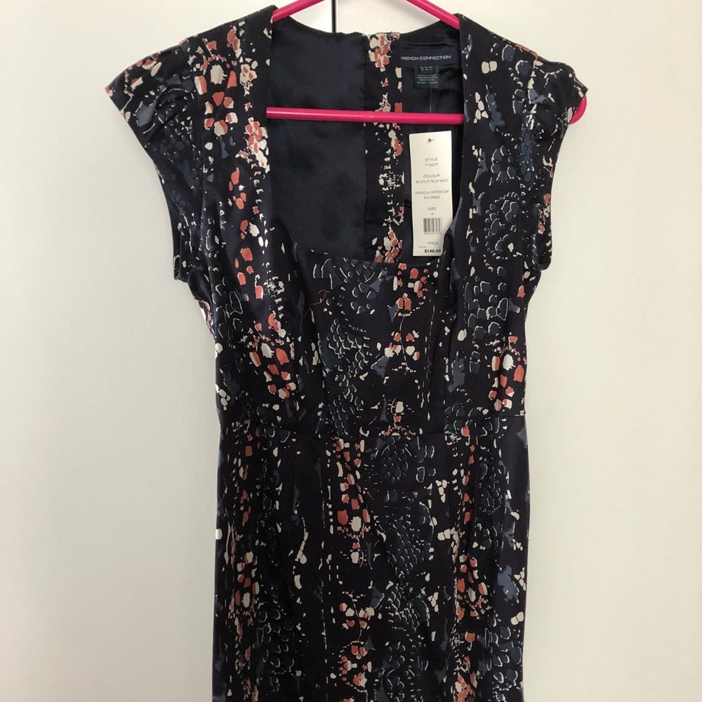 French Connection Raquella Cotton Cap Dress